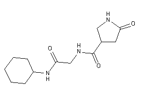 N-[2-(cyclohexylamino)-2-keto-ethyl]-5-keto-pyrrolidine-3-carboxamide