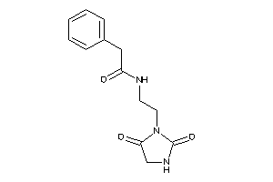 N-[2-(2,5-diketoimidazolidin-1-yl)ethyl]-2-phenyl-acetamide