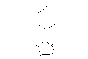 Image of 4-(2-furyl)tetrahydropyran
