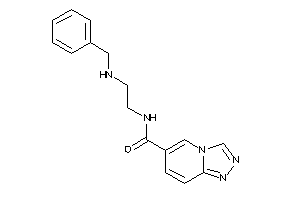 N-[2-(benzylamino)ethyl]-[1,2,4]triazolo[4,3-a]pyridine-6-carboxamide