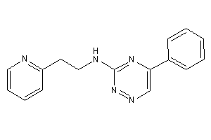 (5-phenyl-1,2,4-triazin-3-yl)-[2-(2-pyridyl)ethyl]amine