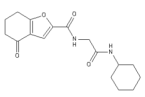 N-[2-(cyclohexylamino)-2-keto-ethyl]-4-keto-6,7-dihydro-5H-benzofuran-2-carboxamide