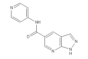 Image of N-(4-pyridyl)-1H-pyrazolo[3,4-b]pyridine-5-carboxamide