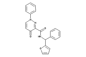 N-[2-furyl(phenyl)methyl]-4-keto-1-phenyl-pyridazine-3-carboxamide