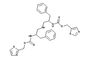Image of N-[1-benzyl-2-[[3-phenyl-2-(thiazol-2-ylmethoxycarbonylamino)propyl]amino]ethyl]carbamic Acid Thiazol-5-ylmethyl Ester