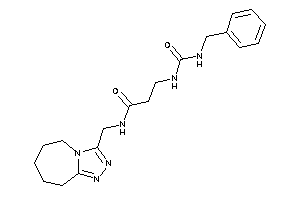 3-(benzylcarbamoylamino)-N-(6,7,8,9-tetrahydro-5H-[1,2,4]triazolo[4,3-a]azepin-3-ylmethyl)propionamide