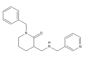 1-benzyl-3-[(3-pyridylmethylamino)methyl]-2-piperidone