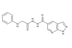 N'-(2-anilinoacetyl)-1H-pyrazolo[3,4-b]pyridine-5-carbohydrazide