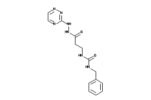 Image of 1-benzyl-3-[3-keto-3-[N'-(1,2,4-triazin-3-yl)hydrazino]propyl]urea