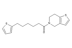 1-(6,7-dihydro-4H-thieno[3,2-c]pyridin-5-yl)-6-(2-thienyl)hexan-1-one