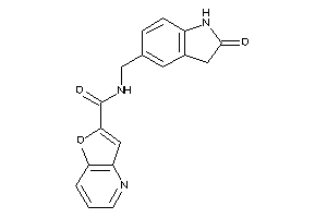 N-[(2-ketoindolin-5-yl)methyl]furo[3,2-b]pyridine-2-carboxamide