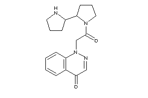 1-[2-keto-2-(2-pyrrolidin-2-ylpyrrolidino)ethyl]cinnolin-4-one