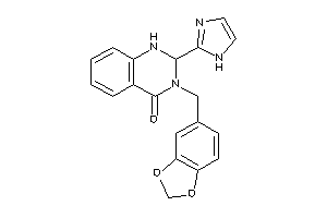 2-(1H-imidazol-2-yl)-3-piperonyl-1,2-dihydroquinazolin-4-one