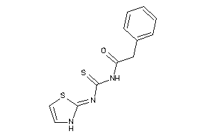 2-phenyl-N-(4-thiazolin-2-ylidenethiocarbamoyl)acetamide