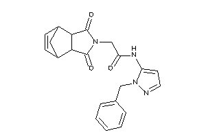 N-(2-benzylpyrazol-3-yl)-2-(diketoBLAHyl)acetamide