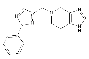 5-[(2-phenyltriazol-4-yl)methyl]-1,4,6,7-tetrahydroimidazo[4,5-c]pyridine