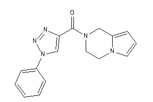 3,4-dihydro-1H-pyrrolo[1,2-a]pyrazin-2-yl-(1-phenyltriazol-4-yl)methanone