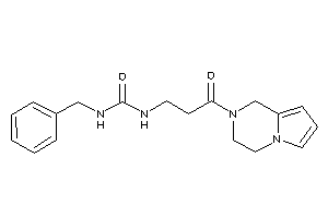 1-benzyl-3-[3-(3,4-dihydro-1H-pyrrolo[1,2-a]pyrazin-2-yl)-3-keto-propyl]urea