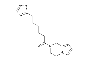 1-(3,4-dihydro-1H-pyrrolo[1,2-a]pyrazin-2-yl)-6-(2-thienyl)hexan-1-one