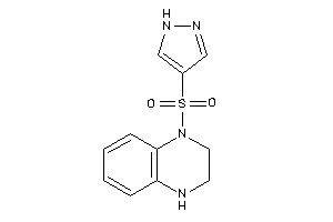 4-(1H-pyrazol-4-ylsulfonyl)-2,3-dihydro-1H-quinoxaline