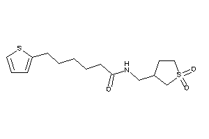 N-[(1,1-diketothiolan-3-yl)methyl]-6-(2-thienyl)hexanamide