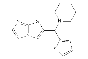 Image of 5-[piperidino(2-thienyl)methyl]thiazolo[2,3-e][1,2,4]triazole