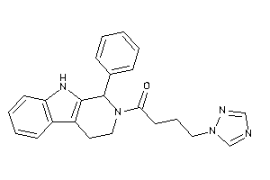 1-(1-phenyl-1,3,4,9-tetrahydro-$b-carbolin-2-yl)-4-(1,2,4-triazol-1-yl)butan-1-one