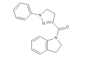 Indolin-1-yl-(1-phenyl-2-pyrazolin-3-yl)methanone