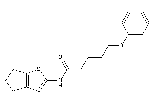 N-(5,6-dihydro-4H-cyclopenta[b]thiophen-2-yl)-5-phenoxy-valeramide