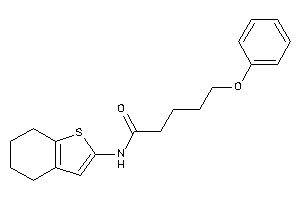 5-phenoxy-N-(4,5,6,7-tetrahydrobenzothiophen-2-yl)valeramide