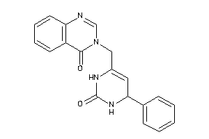 3-[(2-keto-4-phenyl-3,4-dihydro-1H-pyrimidin-6-yl)methyl]quinazolin-4-one