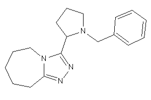 3-(1-benzylpyrrolidin-2-yl)-6,7,8,9-tetrahydro-5H-[1,2,4]triazolo[4,3-a]azepine