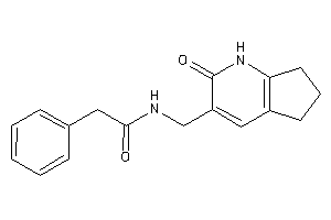 N-[(2-keto-1,5,6,7-tetrahydro-1-pyrindin-3-yl)methyl]-2-phenyl-acetamide