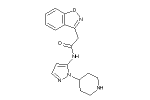 2-indoxazen-3-yl-N-[2-(4-piperidyl)pyrazol-3-yl]acetamide