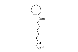 1-(1,4-thiazepan-4-yl)-6-(2-thienyl)hexan-1-one