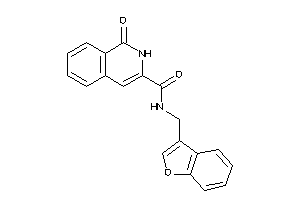 N-(benzofuran-3-ylmethyl)-1-keto-2H-isoquinoline-3-carboxamide