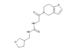 1-[2-(6,7-dihydro-4H-thieno[3,2-c]pyridin-5-yl)-2-keto-ethyl]-3-(tetrahydrofuran-3-ylmethyl)urea