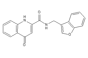 N-(benzofuran-3-ylmethyl)-4-keto-1H-quinoline-2-carboxamide