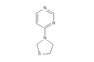 Image of 3-(4-pyrimidyl)thiazolidine