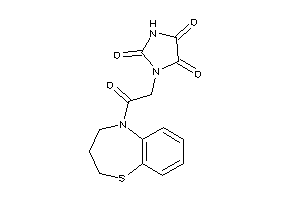 1-[2-(3,4-dihydro-2H-1,5-benzothiazepin-5-yl)-2-keto-ethyl]imidazolidine-2,4,5-trione