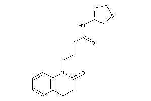 Image of 4-(2-keto-3,4-dihydroquinolin-1-yl)-N-tetrahydrothiophen-3-yl-butyramide