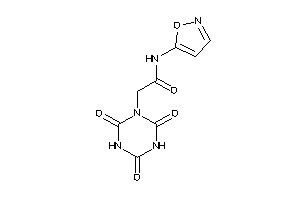 N-isoxazol-5-yl-2-(2,4,6-triketo-1,3,5-triazinan-1-yl)acetamide