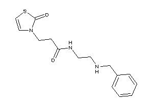 N-[2-(benzylamino)ethyl]-3-(2-keto-4-thiazolin-3-yl)propionamide