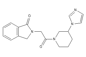 2-[2-(3-imidazol-1-ylpiperidino)-2-keto-ethyl]isoindolin-1-one