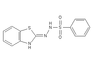 N-(3H-1,3-benzothiazol-2-ylideneamino)benzenesulfonamide