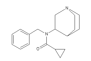 N-benzyl-N-quinuclidin-3-yl-cyclopropanecarboxamide