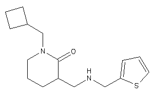 1-(cyclobutylmethyl)-3-[(2-thenylamino)methyl]-2-piperidone