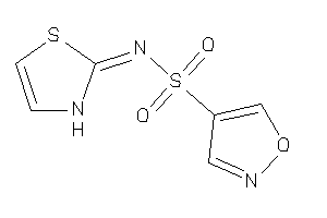N-(4-thiazolin-2-ylidene)isoxazole-4-sulfonamide