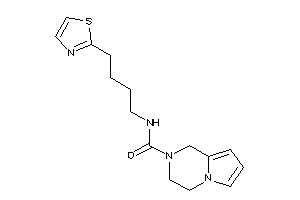 N-(4-thiazol-2-ylbutyl)-3,4-dihydro-1H-pyrrolo[1,2-a]pyrazine-2-carboxamide