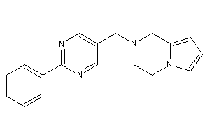2-[(2-phenylpyrimidin-5-yl)methyl]-3,4-dihydro-1H-pyrrolo[1,2-a]pyrazine